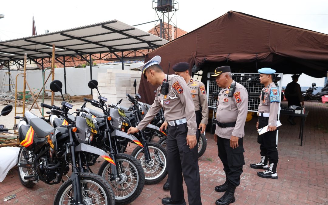 Polresta Surakarta Pastikan Kesiapan Sarpras Jelang Operasi Pengamanan Nataru 2025/2026