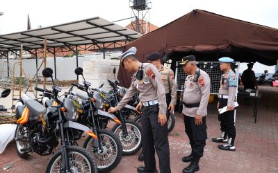 Polresta Surakarta Pastikan Kesiapan Sarpras Jelang Operasi Pengamanan Nataru 2025/2026