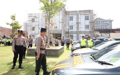 Polresta Surakarta Lakukan Pengecekan Sarpras Jelang Pengamanan Natal 2025 dan Tahun Baru 2026