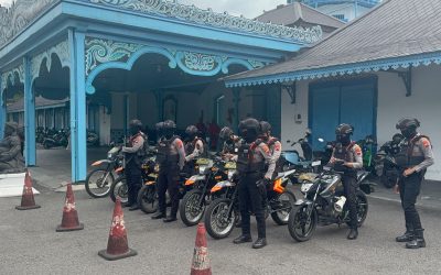 Tim Sparta Satuan Samapta Polresta Surakarta Gelar Patroli Harkamtibmas di Wilayah Kota Surakarta