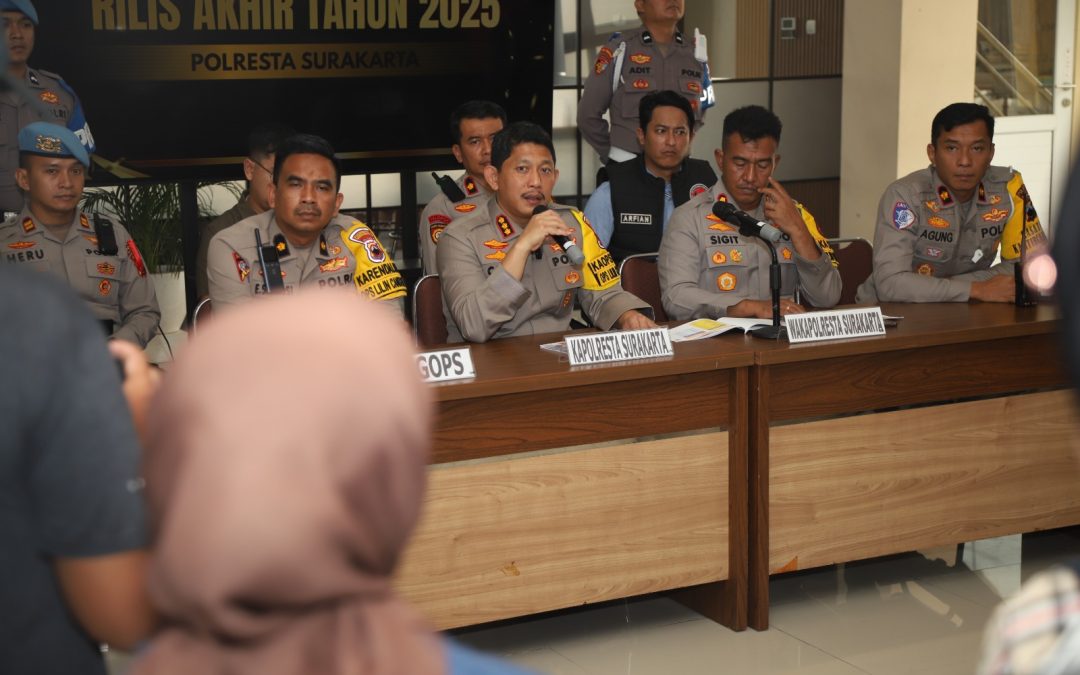 Kapolresta Surakarta Ajak Masyarakat Rayakan Malam Tahun Baru 2026 dengan Aman, Damai, dan Penuh Kebersamaan