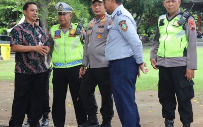 Minggu Kasih, Kapolresta Surakarta Bahas Rekayasa Lalu Lintas CFD Bersama Dishub Kota Solo