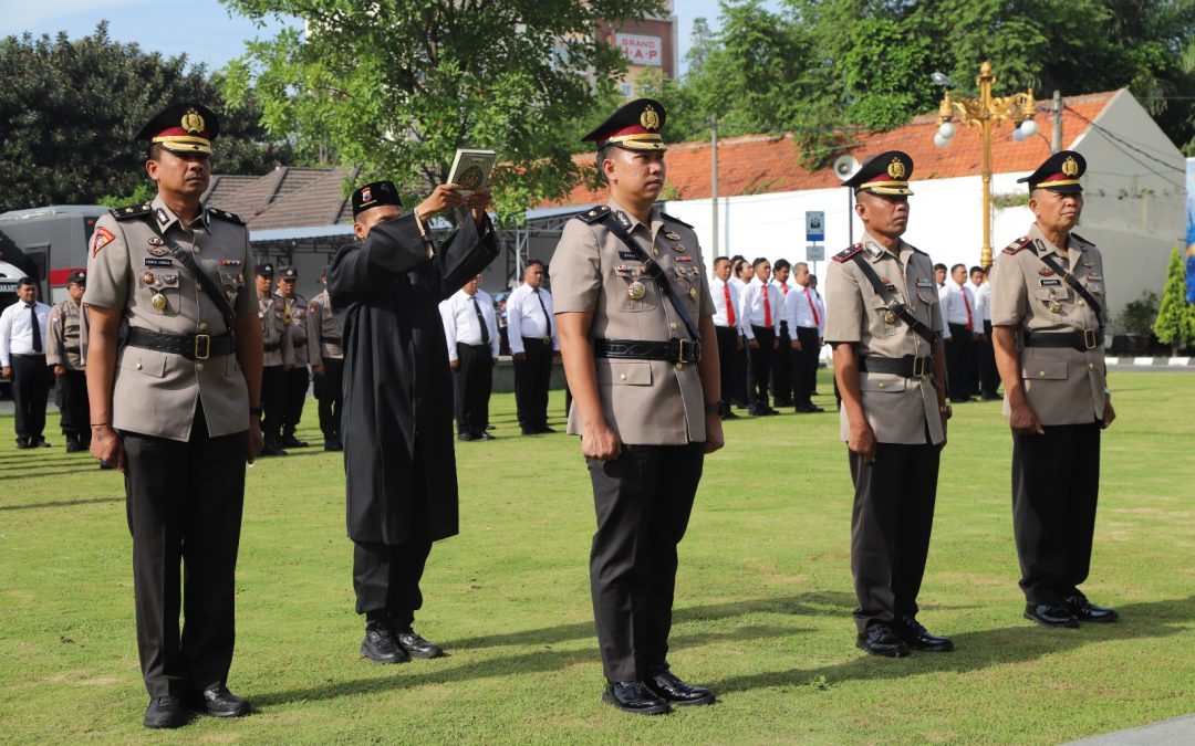 Mutasi Jabatan di Polresta Surakarta, Kabagops dan Dua Kapolsek Resmi Berganti