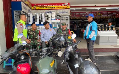 Sinergitas Bhabinkamtibmas Kelurahan Gajahan Bersama Tiga Pilar dalam Sambang DDS dan Monitoring Kamtibmas