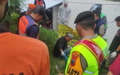 Polsek Jebres Bersama Tim Inavis Polresta Surakarta Tangani Laka Kereta KA Malioboro Express di Pucangsawit