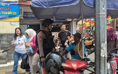 Tim Sparta Sat Samapta Polresta Surakarta Gelar Patroli Dialogis, Sambangi Juru Parkir Sampaikan Imbauan Kamtibmas