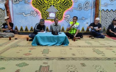 Bhabinkamtibmas Pajang Sosialisasikan Peran FKPM pada Rapat Koordinasi Pembentukan FKPM RW 6 Bratan Pajang