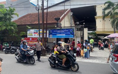 Bhabinkamtibmas Tegalharjo Laksanakan Pengamanan Kegiatan Natal Anak TK di Gereja GBIS Kepunton
