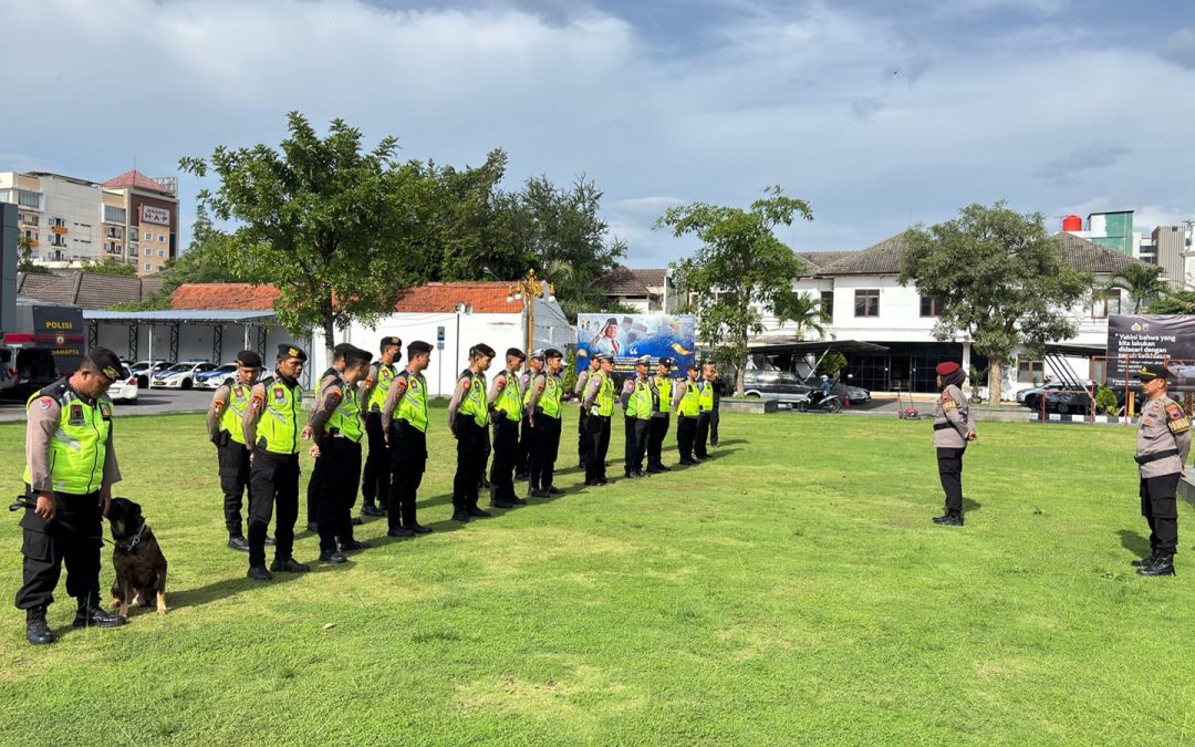Polresta Surakarta Secara Rutin Laksanakan Apel Pasukan Siaga Bencana Bhayangkara