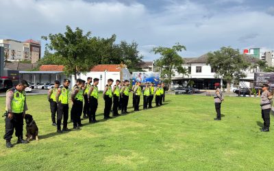 Polresta Surakarta Secara Rutin Laksanakan Apel Pasukan Siaga Bencana Bhayangkara