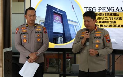 Polresta Surakarta Terapkan Pengamanan Berlapis di Stadion Manahan pada Laga Persis Solo vs Persib Bandung
