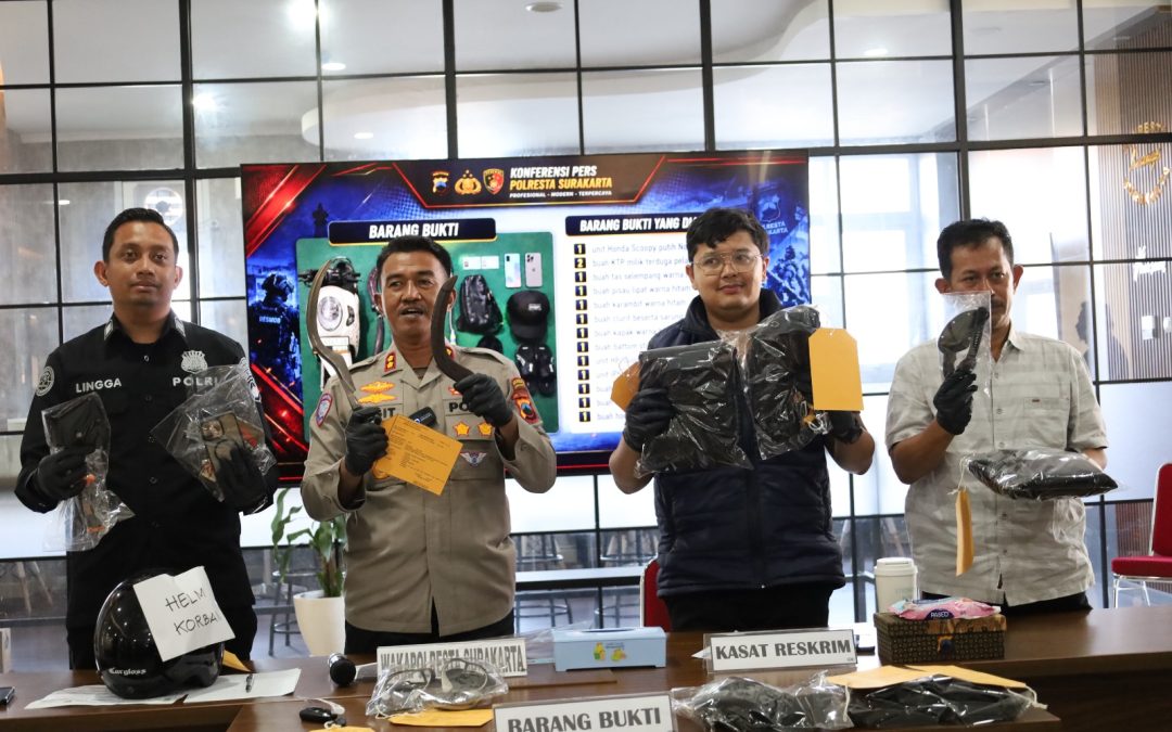 Hasil Pengembangan Satreskrim Polresta Surakarta, RAT Pelaku Penganiayaan di Gatsu Ternyata Beraksi di Pasar Kliwon dan Solo Baru