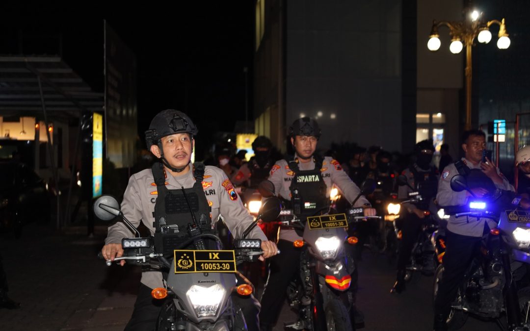 Patroli Gabungan Antisipasi Malam Takbiran Idul Adha 2026, Polresta Surakarta Amankan 27 Motor Berknalpot Brong di Joglo