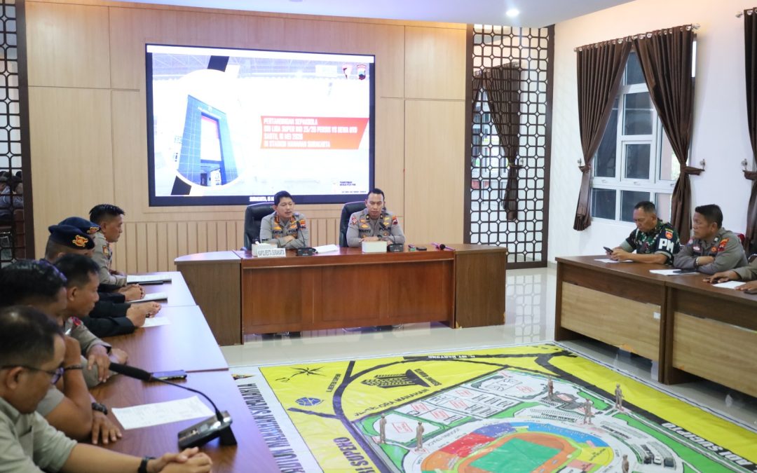 Polresta Surakarta Pastikan Pertandingan Persis Solo Berjalan Aman dan Kondusif
