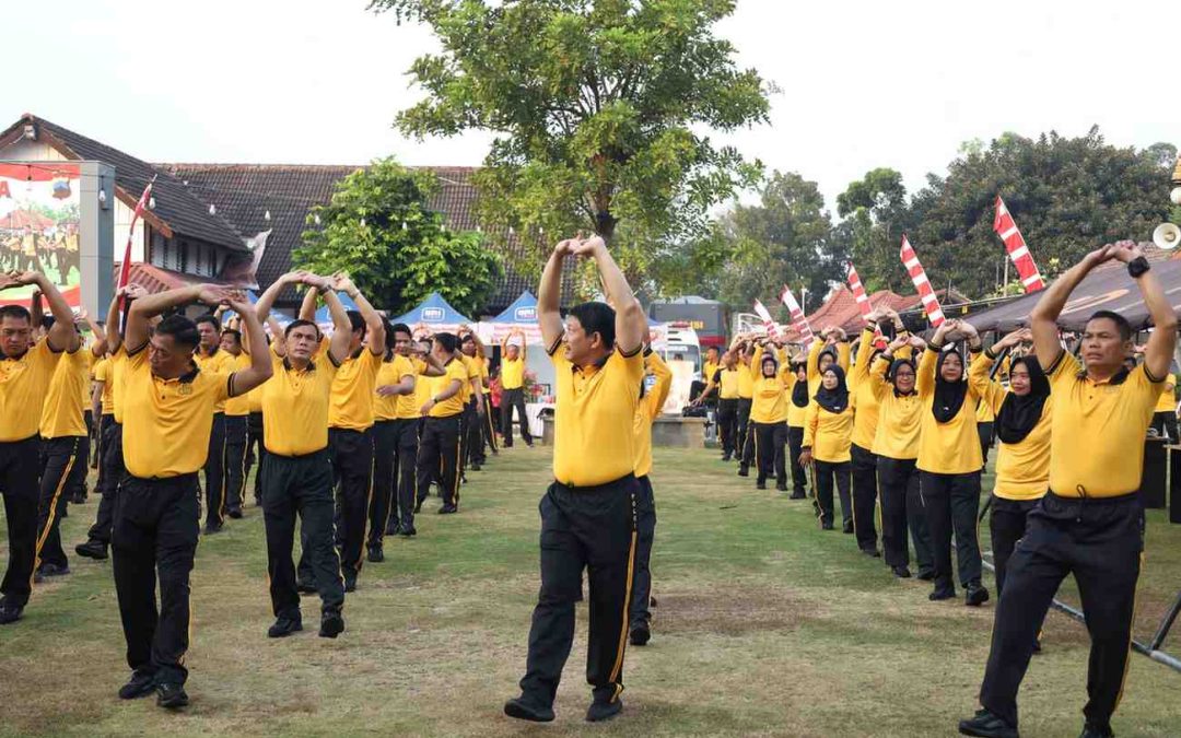 olresta Surakarta Gelar Semarak Bhayangkara dengan Olahraga Bersama, Bazar UMKM, Perlombaan dan Doorprize Meriahkan Hari Bhayangkara ke-80