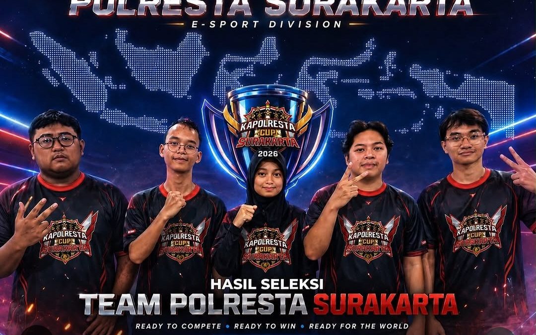 Matangkan Strategi dan Kekompakan, Tim Esports Polresta Surakarta Siap Tempur di Kapolda Jateng Cup 2026