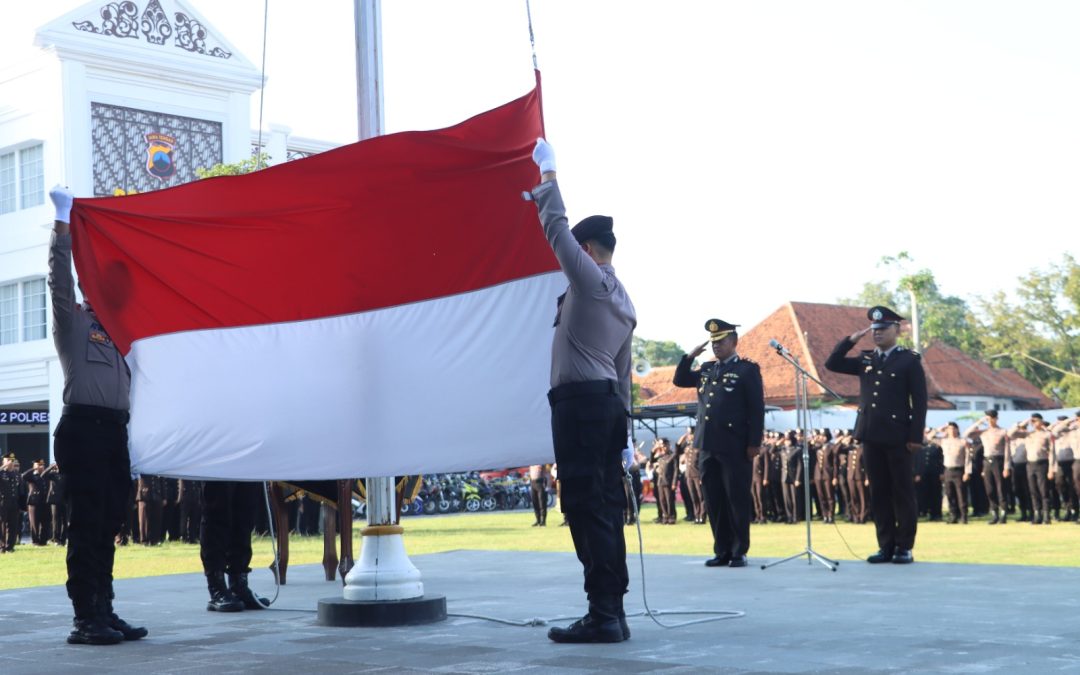 Polresta Surakarta Gelar Upacara Hari Lahir Pancasila, Wakapolresta Tekankan Integritas dan Pengabdian