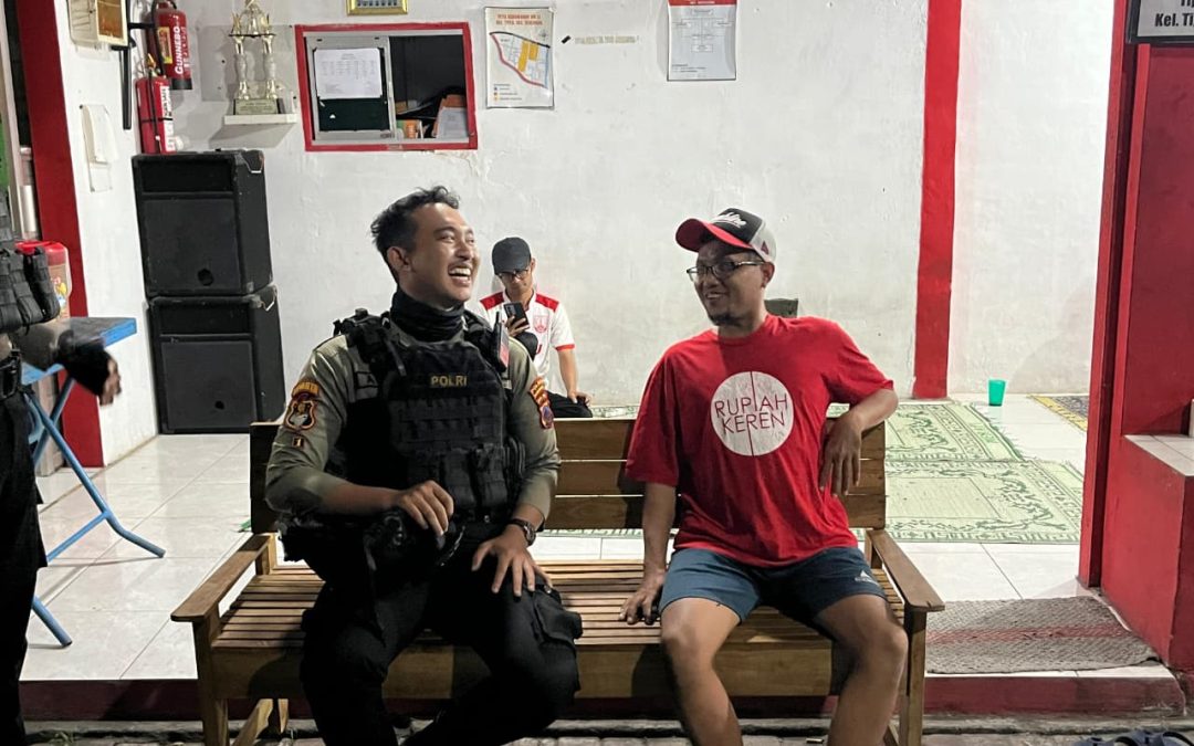 Perkuat Sinergi Jaga Kamtibmas, Tim Sparta Satuan Samapta Polresta Surakarta Sambangi Pos Ronda