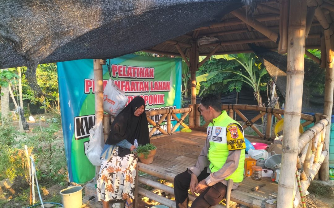 Bhabinkamtibmas Jebres Dorong Kelompok Tani Kampung Gulon Perkuat Ketahanan Pangan