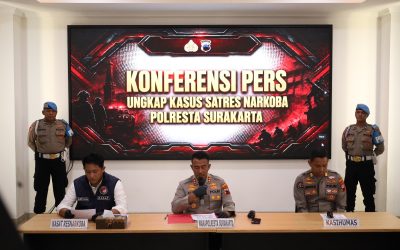 Polresta Surakarta Ungkap 3,5 Kilogram Sabu, Pengungkapan Terbesar Sepanjang Sejarah Satresnarkoba