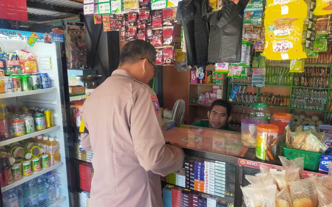 Bhabinkamtibmas Kerten Intensifkan Sambang Wilayah, Perkuat Sinergi dan Sampaikan Pesan Kamtibmas