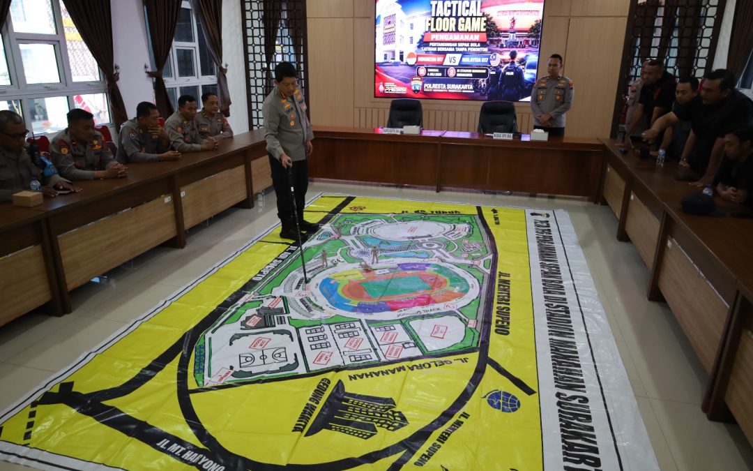 Polresta Surakarta Siapkan Pengamanan Maksimal Laga Timnas U-17 Indonesia vs Malaysia di Stadion Manahan