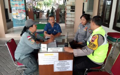 Bhabinkamtibmas Danukusuman Bersama Lurah Koordinasikan Kamtibmas dan Siapkan Sosialisasi Kenakalan Remaja