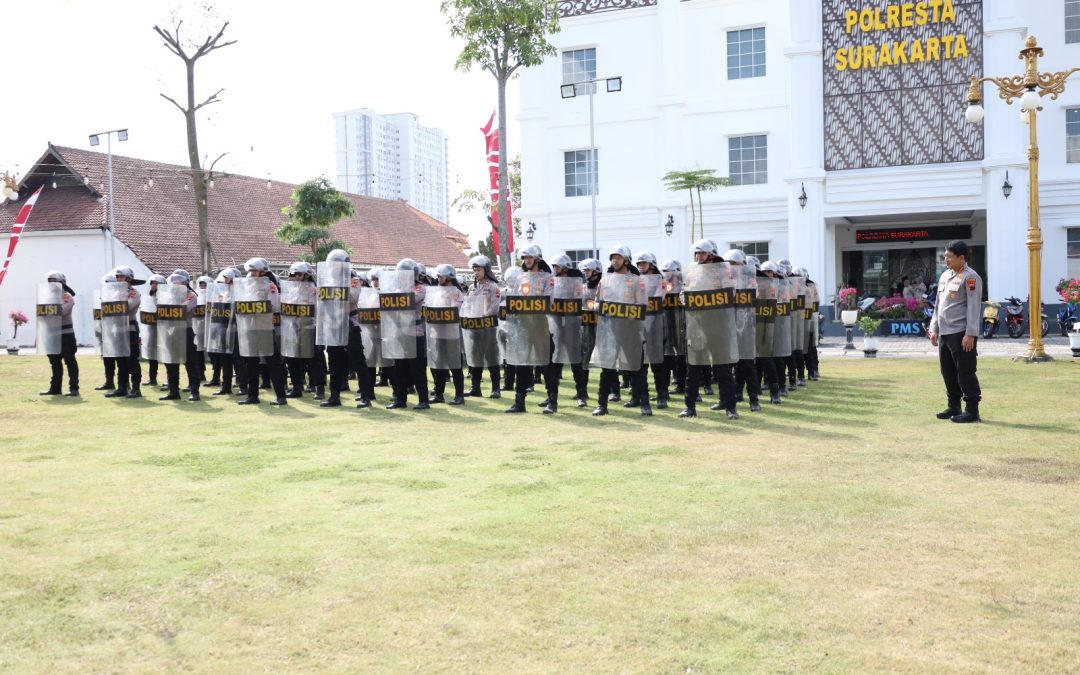 Polresta Surakarta Tingkatkan Kemampuan Dalmas Guna Wujudkan Pengamanan yang Profesional dan Humanis