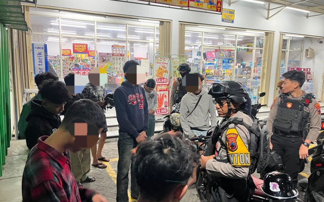 Respons Cepat Tim Sparta Polresta Surakarta Gagalkan Tawuran, 12 Remaja Diamankan