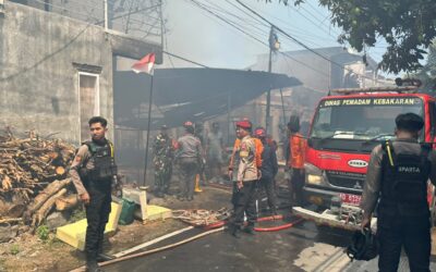 Polresta Surakarta Tangani Kebakaran Rumah Pengrajin Kursi Busa di Pajang, Dua Anak Luka Bakar