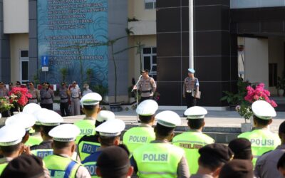 Polresta Surakarta Gelar Apel Siaga Antisipasi Kontinjensi