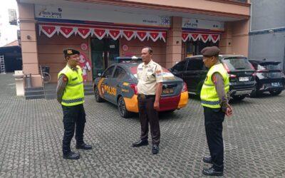 Sat Samapta Polresta Surakarta Patroli Perbankan, Pastikan Keamanan Nasabah