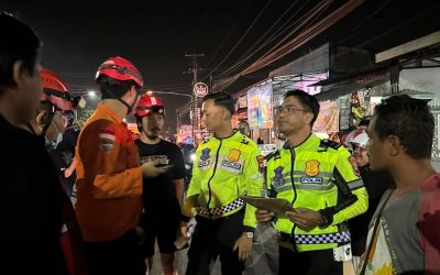 Satlantas Polresta Surakarta Tangani Laka Lantas di Jalan Sumpah Pemuda, Satu Orang Meninggal
