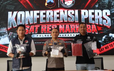 Polresta Surakarta Bongkar Peredaran Sabu, 537 Gram Barang Bukti Diamankan