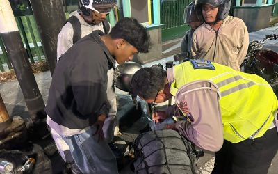 Polresta Surakarta Razia Balap Liar dan Knalpot Brong, 35 Motor Diamankan
