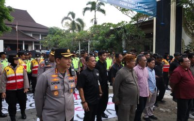 Polresta Surakarta Amankan Aksi Demonstrasi Aliansi BEM Solo Raya