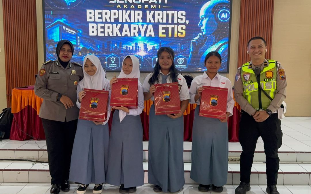 Sasar Pelajar, Polresta Surakarta Gelar Edukasi AI di SMKN 6