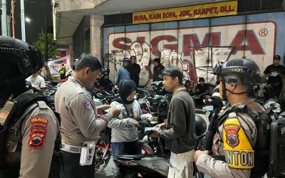 Bikin Bising Jalanan Solo, 41 Motor Knalpot Brong Dikandangkan Polisi, Wajib Ganti Standar!”