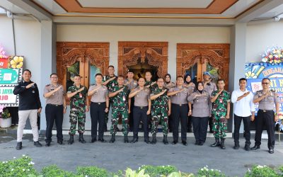 HUT TNI ke-81, Polresta Surakarta Beri Kejutan ke Lanud Adi Soemarmo