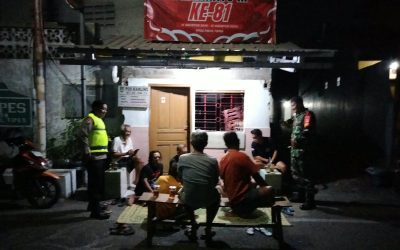Bhabinkamtibmas Tipes Sambangi Pos Kamling, Ajak Warga Tingkatkan Kewaspadaan