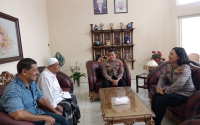 Awali Tugas, Kapolsek Pasar Kliwon AKP Kumala Silaturahmi ke Tokoh Masyarakat