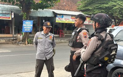 Tim Sparta Sambangi Linmas, Ajak Jadi Pelopor Tertib Lalu Lintas Selama Operasi Patuh Candi 2026